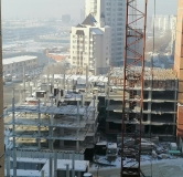 Ход строительства дома секция 18,19 в ЖК Ельцовский -