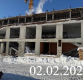 Ход строительства дома 1 в ЖК Аристократ -