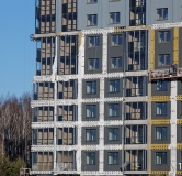 Ход строительства дома 1 в ЖК Дабл-Дабл -