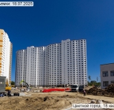 Ход строительства дома 132, корпус 216.2 в ЖК Цветной Город -