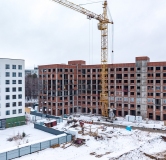 Ход строительства дома 2 в ЖК Базилик -
