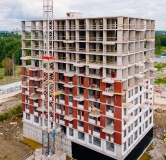 Ход строительства дома 35, корпус 2 в ЖК Новое Колпино -