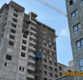 Ход строительства дома 3 в ЖК Б15 -