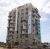 Ход строительства дома Корпус 3, 1 этап в ЖК Соседи -