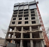 Ход строительства дома Литер 1 в ЖК Крылья -