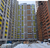 Ход строительства дома 2 в ЖК Некрасовский -