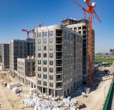 Ход строительства дома 4 к1, ГП-13 (2 этап) в ЖК Айвазовский (Айвазовский City) -
