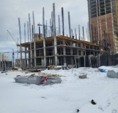 Ход строительства дома 3 в ЖК Аллея Парк -