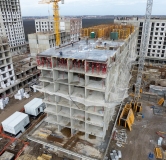 Ход строительства дома Литер 1, квартал 1.5 в ЖК Первое место -