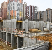Ход строительства дома 8 в ЖК Космос -