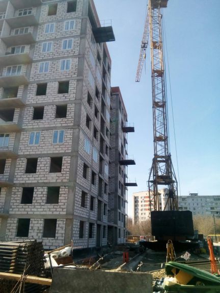 Ход строительства ЖК «Заречье». Март 2020