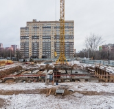 Ход строительства дома 21 в ЖК Порта 21 -