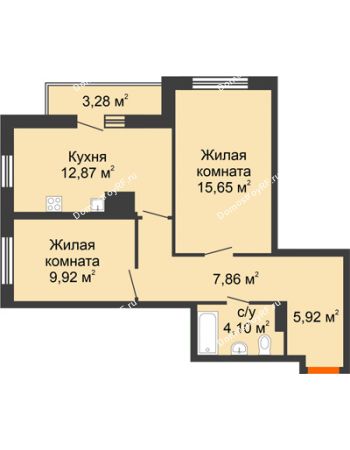 Планировка квартиры 6 комнат