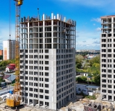 Ход строительства дома № 31, корпус 1 (ГП-2) в ЖК Свой -