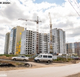 Ход строительства дома 6 в ЖК Медовый -