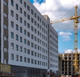 Ход строительства дома 1 в ЖК Базилик -
