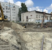 Ход строительства дома 1 в ЖД Символ -