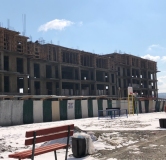 Ход строительства дома секция 1 в ЖК Корица -