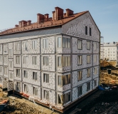 Ход строительства дома № 27 в Микрорайон Новая - Ройка -