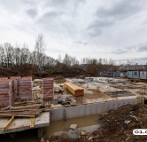 Ход строительства дома 2.5 в ЖК Рязанка Грин -
