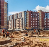 Ход строительства дома 52 в ЖК Новое Колпино -