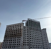 Ход строительства дома 1 в ЖК Крылья -