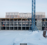 Ход строительства дома 6.1 в ЖК Пшеница -