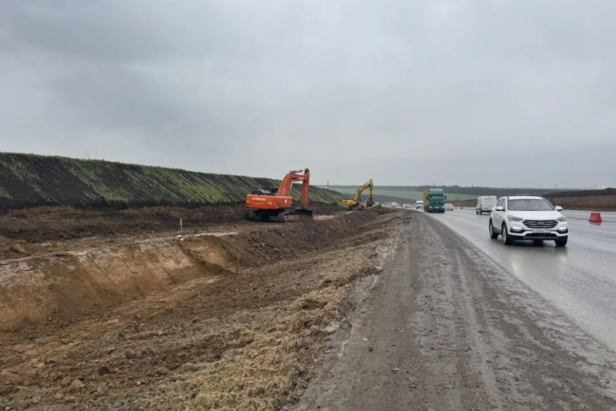 Готов на 25%: минтранс показал фото реконструкции Северного обхода Ростова - фото 2