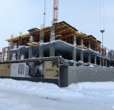 Ход строительства дома 101, 1 этап в ЖК Дом на семи холмах -