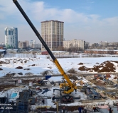 Ход строительства дома 5, секция 2.1 в ЖК Красное Яблоко -