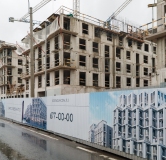 Ход строительства дома 10, корпус А в ЖК Сампсониевский 32 -