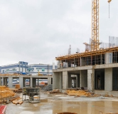 Ход строительства дома 1 в ЖК Оригана -