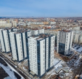 Ход строительства дома 4 в ЖК Белый квартал на Свободном -