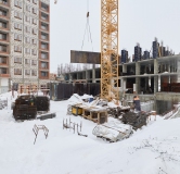 Ход строительства дома 31 в ЖК Гравитация -