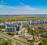Ход строительства дома 7 в ЖК Вишневая Горка -