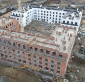 Ход строительства дома 4 в ЖК Эстетика -