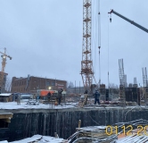 Ход строительства дома 8 в ЖК Дом на Писарева, 8 -