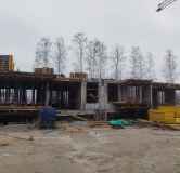 Ход строительства дома 4 в ЖК Бирюзова Парк -