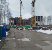 Ход строительства дома 4 в ЖК Бирюзова Парк -