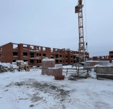 Ход строительства дома 4б в ЖК Причал -