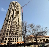 Ход строительства дома литер 1 в ЖК Космос -