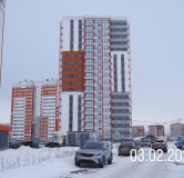 Ход строительства дома 55 в ЖК Дружный -