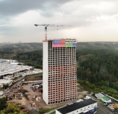 Ход строительства дома 1 в ЖК Парк Культуры -