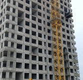 Ход строительства дома секция 4 в ЖК Авиатор -