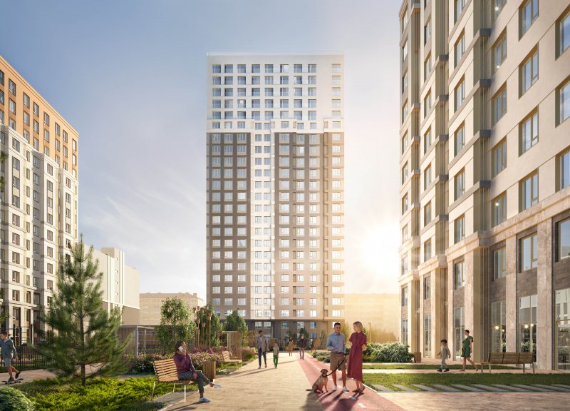 Дом 4 в ЖК Чистые пруды (Заветный) - фото 1