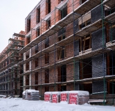 Ход строительства дома 3 в ЖК Резиденция Поляна -