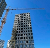 Ход строительства дома секция 6 в ЖК Авиатор -