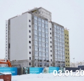 Ход строительства дома 47-01 в ЖК Время -