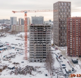 Ход строительства дома корпус 6 в ЖК Утес -
