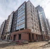 Ход строительства дома Литер 1 в ЖК Репина-Парк -